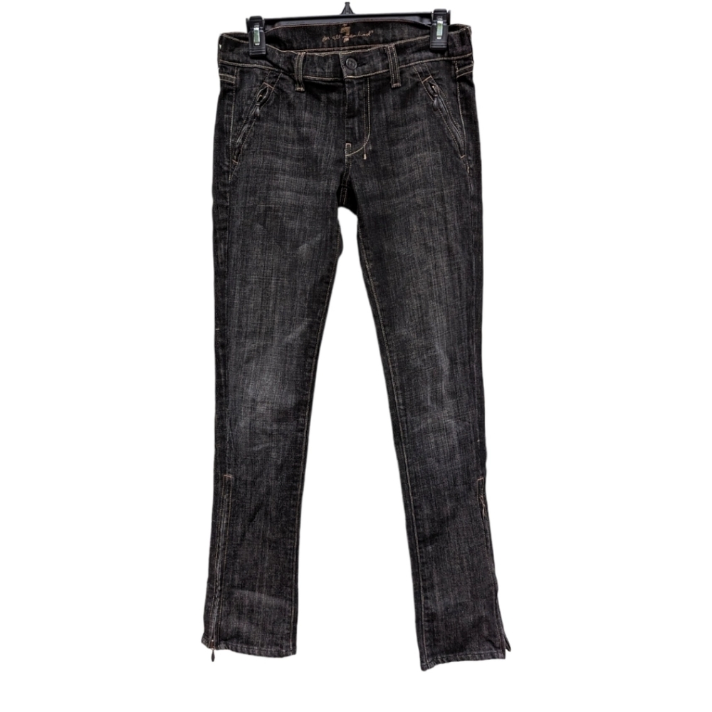 7 For All Mankind Zipper Jeans Sz 27